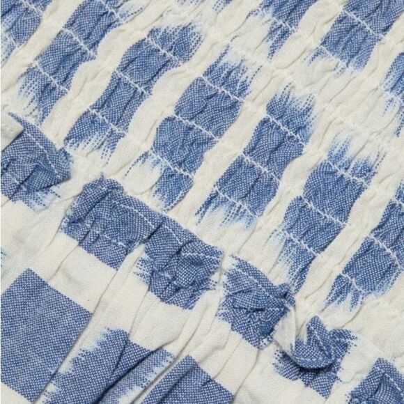 Veronica Beard Aloya Smocked Skirt Large NWT - Picture 10 of 14